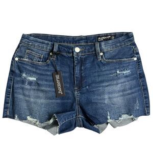BLANKNYC Denim Shorts Womens Size 29 Blue The  Astor Cut Off Stretchy Jean NEW